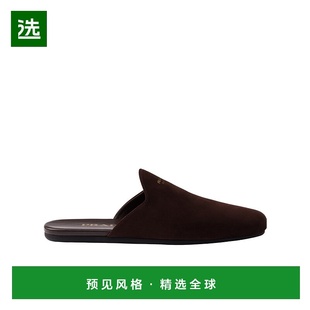 香港直邮Prada 1S008O103FD005普拉达 圆头穆勒鞋