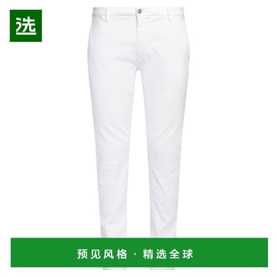 1h可退 香港直邮Replay 男士 休闲长裤 white白色 舒适时尚