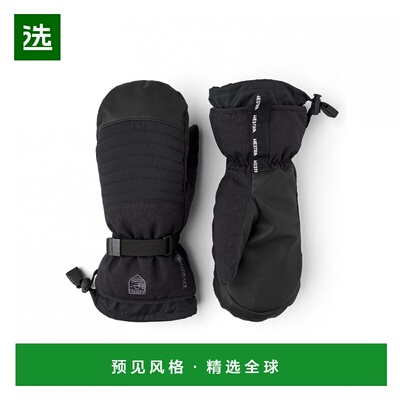 香港直邮HESTRA 男士手套 2024992BLACKBLACK CO 花色