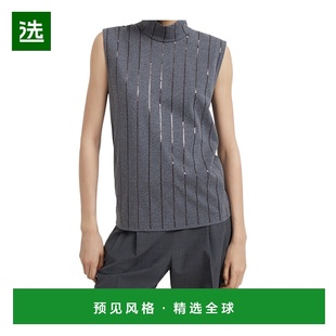 M0T81SO804 条纹背心 香港直邮Brunello Cucinelli