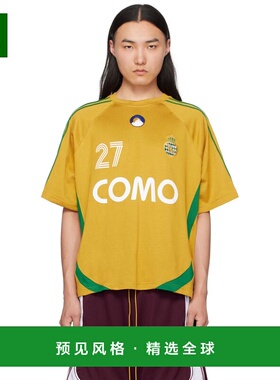 1h可退 香港直邮Rhude 男士 黄色 27 T 恤 RHSS25TT03230YELLOWGR