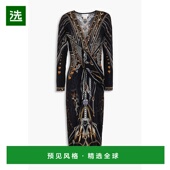 水晶装 1h可退 饰印花弹性针织中 marc 女士 香港直邮camilla and