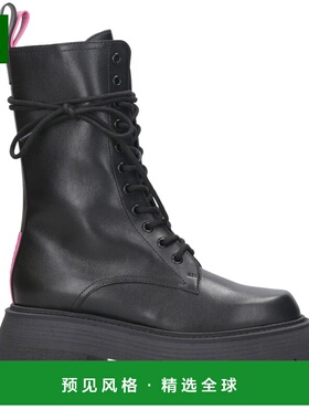 1h可退 香港直邮3JUIN 女士 黑色靴子 324W1001C0871997 black黑