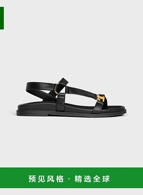 欧洲直邮Celine (2025) CELINE MAUD 小牛皮凉鞋