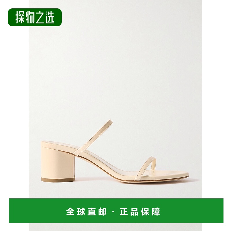 1h可退 香港直邮aeyde 女士 Annika 皮质凉拖 A11HSNAPR55RO145SS
