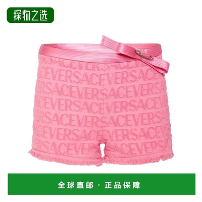 香港直邮Versace 提花毛边短裤 78I-A86015