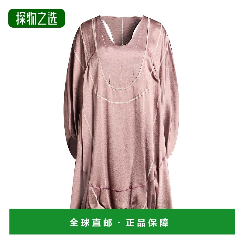 香港直邮valentino 华伦天奴 女士 高雅连衣裙 pink粉色 舒适时尚