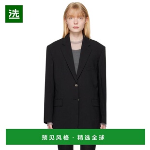 1h可退 【美国直邮】Recto|黑色檀香西装外套