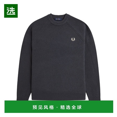 香港直邮FRED PERRY 男士针织衫 FPK154856297 AW2025 黑色 JERSE