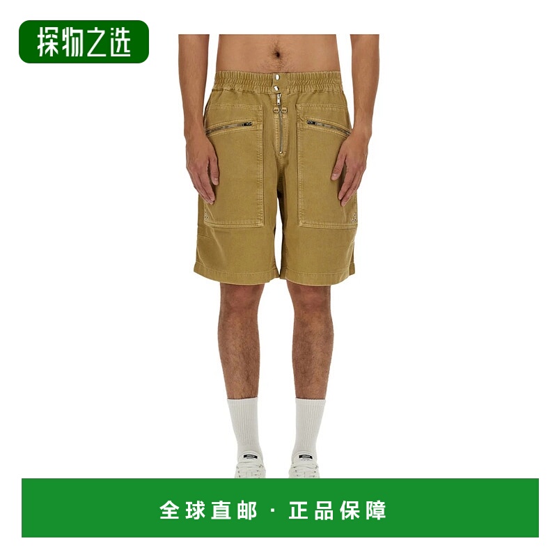 香港直邮Isabel Marant 松紧腰短裤 SH0148HAB2H09H