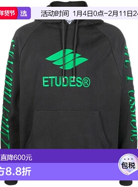 1h可退 香港直邮Études 男士 卫衣 E23MM270A016 black黑色 舒适