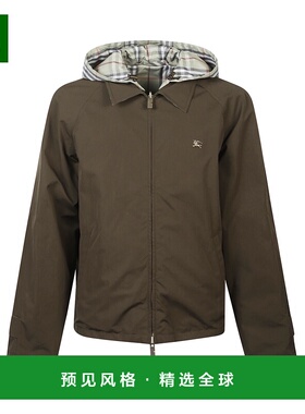 香港直邮BURBERRY 男士夹克 8116067B9720 SS2026 绿色