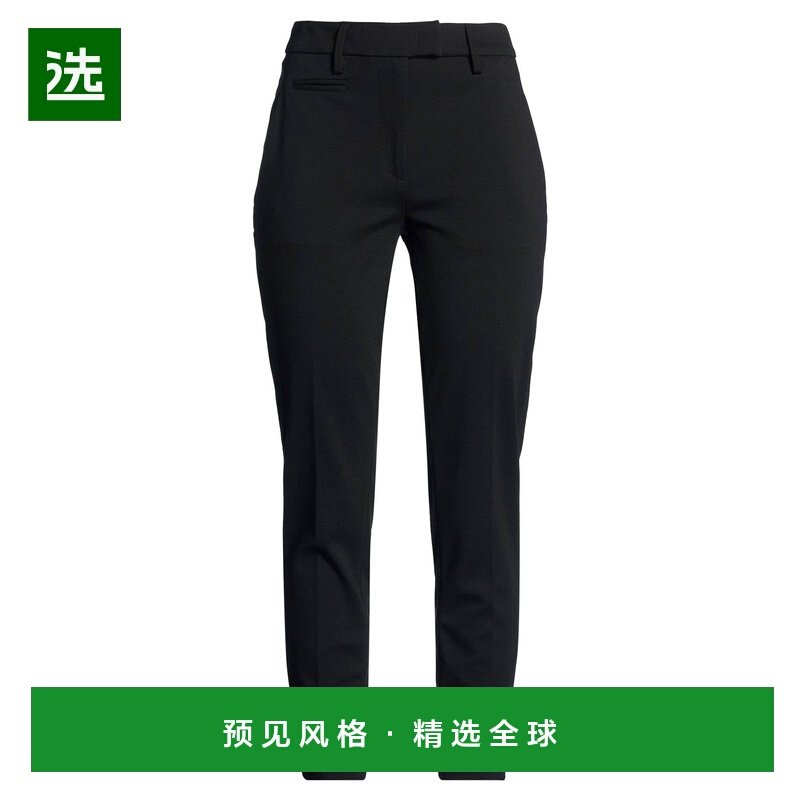 1h可退 香港直邮Dondup 女士 休闲长裤 black黑色 舒适时尚,女装/女士精品,休闲裤,淘宝优惠券,粉丝福利购,淘宝优惠卷