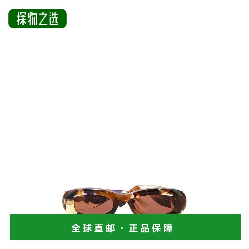 1h可退 香港直邮Gucci 古驰 女士 椭圆形镜框太阳眼镜 819573J076