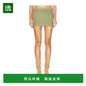 针织迷你半身裙 1h可退 女士 Palmyra 香港直邮Danielle Guizio