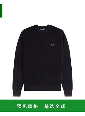 1h可退 香港直邮FRED PERRY 男士卫衣 K6507102NERO AW2025 黑色