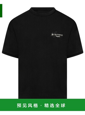 香港直邮Represent 男士T恤 MLM10017806 AW2025 黑色 短袖T恤