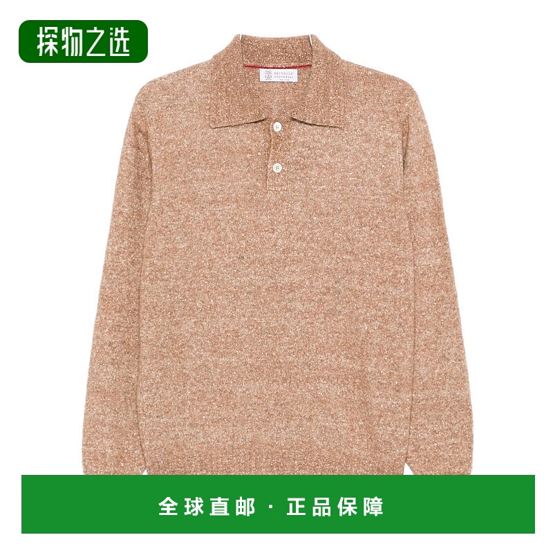 香港直邮Brunello Cucinelli 长袖针织Polo衫 M0H709205