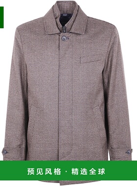 香港直邮FAY 男士夹克 NAM13510010XKKS813 AW2025 棕色 JACKET