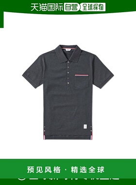 香港直邮Thom Browne 徽标短袖Polo衫 MJP022A01455