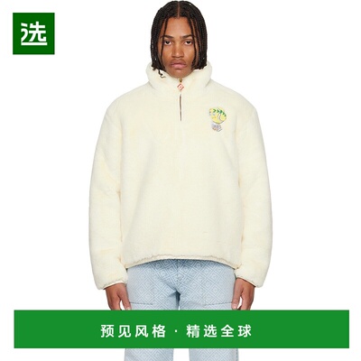 1h可退 香港直邮Casablanca 男士 灰白色 Tennis Mascot Quarter