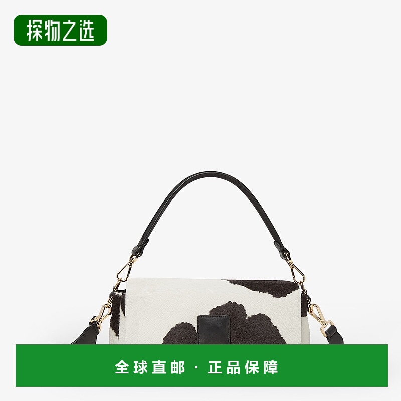 1h可退 欧洲直邮FENDI（2025 年产品）Baguette® - 印花小牛皮包