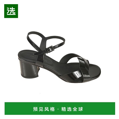 1h可退 香港直邮Del Carlo 女士 DEL CARLO 黑色凉鞋 11711NERO