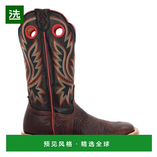 1h可退 【美国直邮】Durango PRCA系列收缩牛皮方头牛仔靴 男士时