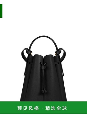 欧洲直邮POLENE Numéro Huit Mini女士黑色小牛皮斜挎包手提包