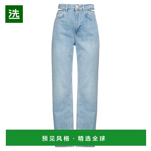 1h可退 香港直邮Frame Denim 女士 牛仔长裤 blue蓝色 舒适时尚