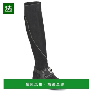 透气百搭女鞋 靴高筒中跟真皮潮流时尚 诺奥女士时装 欧洲直邮NOW