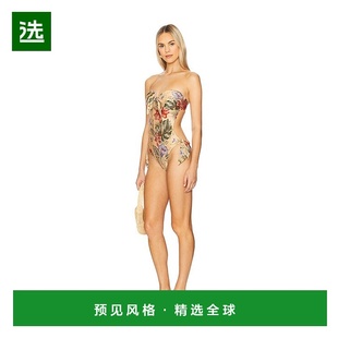 围巾领打结领连身泳衣 1h可退 Coco 女士 918 香港直邮ZIMMERMANN