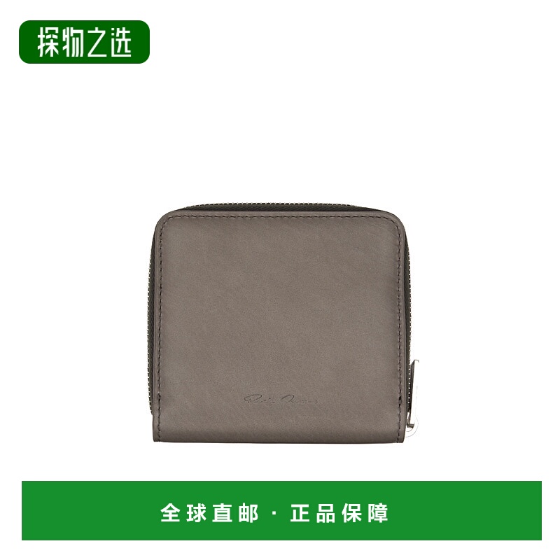 香港直邮Rick Owens 拉链钱包 RA02E0716LCA