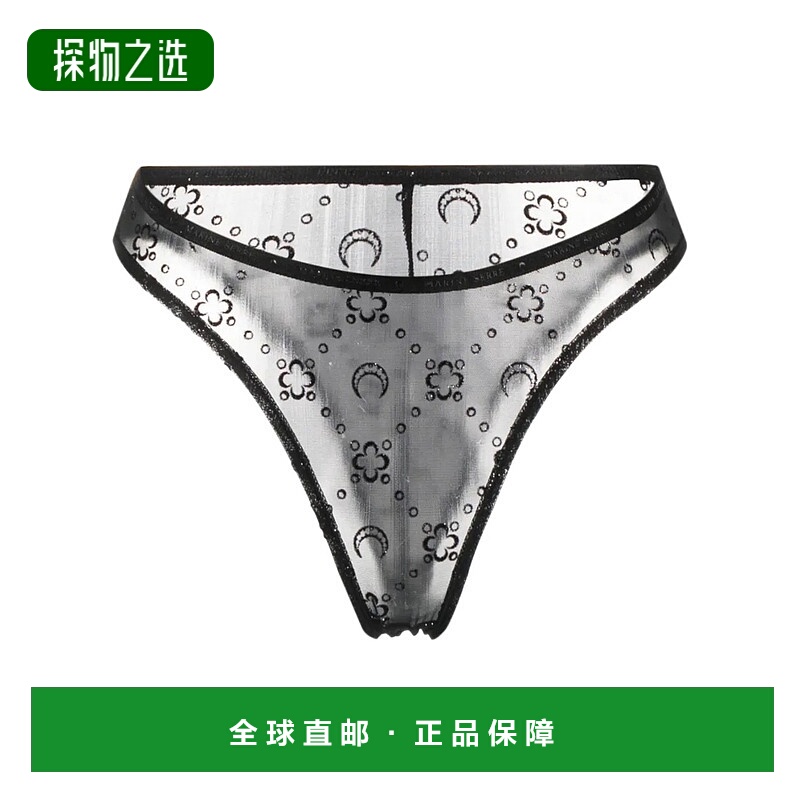 香港直邮Marine Serre 松紧腰内裤 WUW052CJER0036刺绣