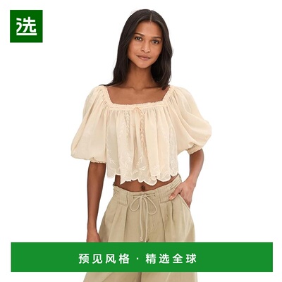 1h可退 香港直邮Free People 自由人 女士 Bali Daydream 旋律褶