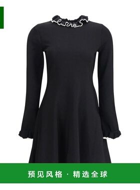 香港直邮Valentino 华伦天奴 女士 Garavani 黑色连衣裙 7B3KD13Y