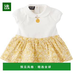 女童 白色 1h可退 Barocco 范思哲 黄色 Allov 香港直邮Versace