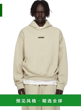 1h可退 香港直邮Essentials 男士 灰褐色 Classic Fit Fleece 连