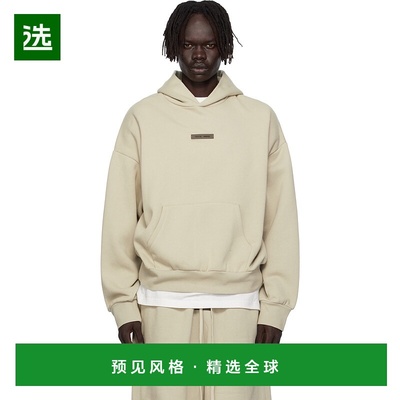 1h可退 香港直邮Essentials 男士 灰褐色 Classic Fit Fleece 连