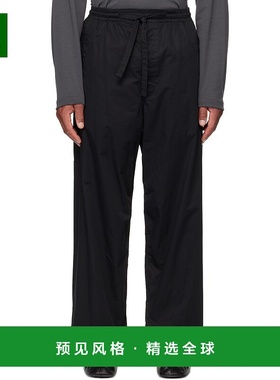 1h可退 香港直邮Lemaire 男士 黑色 Pyjama 长裤 PA1211LF1207