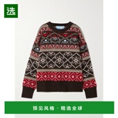 香港直邮Arch4 Isle 女士 1h可退 Snowmass Fair 羊绒毛衣 KNJP