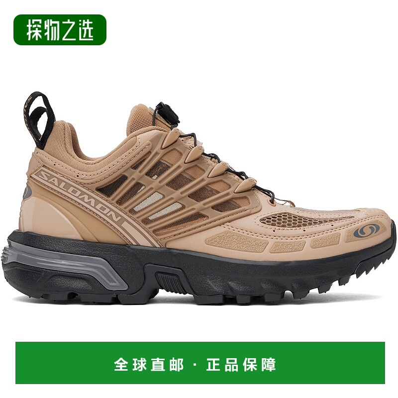 1h可退 香港直邮salomon 萨洛蒙 男士 驼色 ACS Pro 运动鞋 L4759