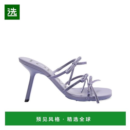 香港直邮Loewe 露趾高跟凉鞋 LPET465X01一脚蹬