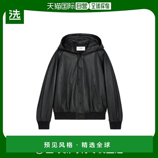 香港直邮Celine 长袖连帽皮夹克 2EC25280D.外套休闲风