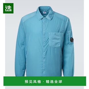 1h可退 香港直邮cp company 男士 高科技雨衣 blue蓝色 舒适时尚