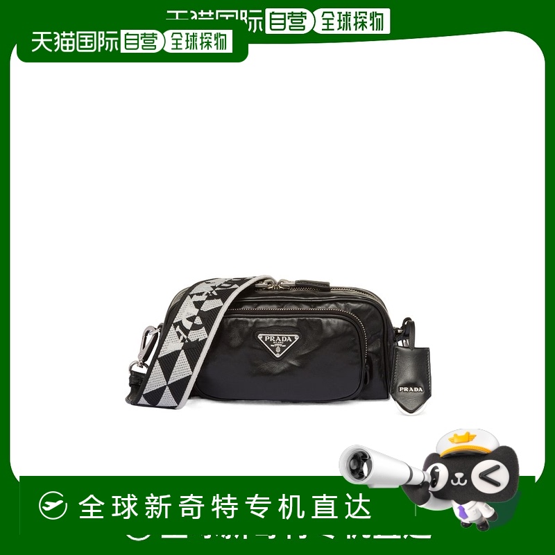 【99新未使用】香港直邮Prada 拉链单肩包 1BH198UVLV4OO手袋