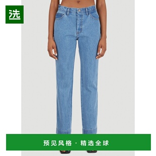 1h可退 香港直邮REJINA PYO 女士 Alfie 直筒牛仔裤 E162DB353788