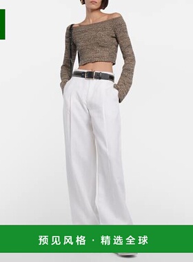 1h可退 香港直邮Chloe 蔻依 女士 Lilli 皮质凉鞋 white白色 舒适