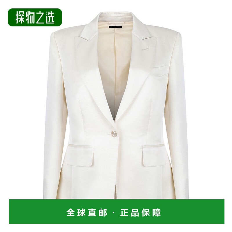 香港直邮Tom Ford 汤姆·福特 女士 單排扣西裝外套 GI3008FAX137