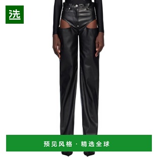 1h可退 【美国直邮】pushbutton 女士 休闲裤裤子阔腿裤皮裤